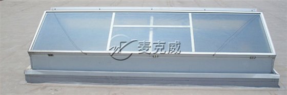 上開式三角型電動采光排煙天窗 上開式三角型電動采光排煙天窗